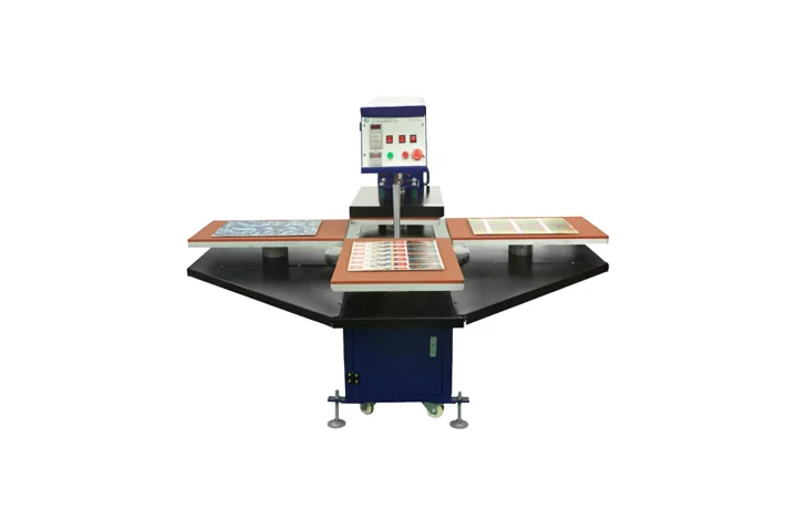 W pełni automatyczna Prasa termiczna z czterema stanowiskami, 38×38, 40×60, 60×80 cm – kompletne urządzenie