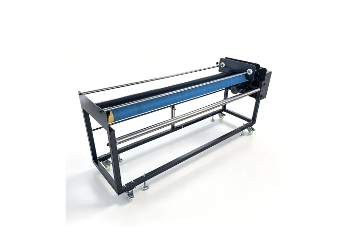 Desenrolador simples de tecido – Diâmetro máximo do rolo: 40 cm – Equipamento para verificação e desenrolamento de tecido
