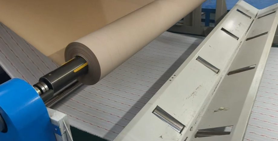 Live Footage of Continuous Printing on a Roller Hot Press